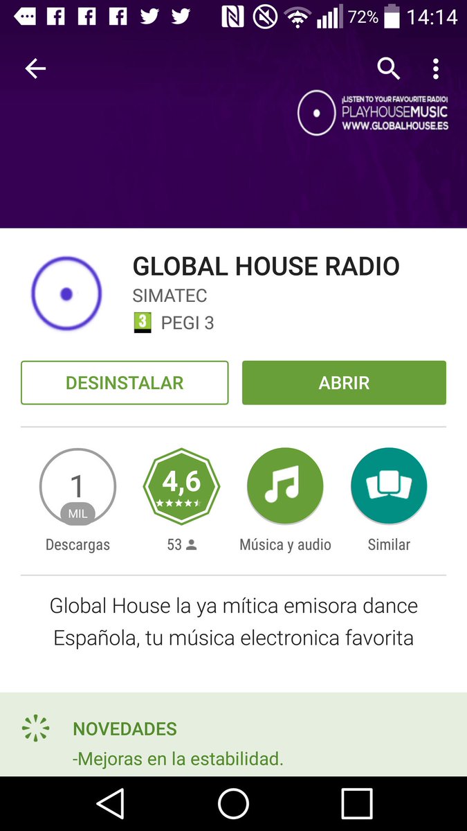 ismaelgvdj's tweet photo. De 18:00 a 20:00 auténtico #technaco hoy en https://t.co/JePJURYJXb y es su APP de android  @global_house https://t.co/T1hfEUcqw8