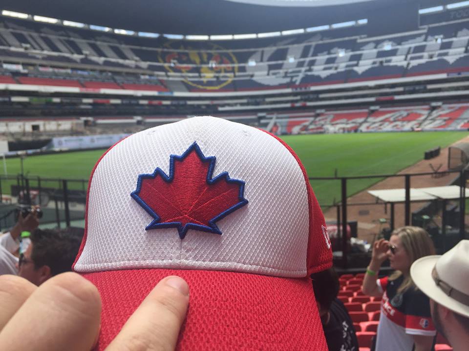 supportCDNsport's tweet photo. Canadians take over Azteca
Stay tuned for an album full of our adventures south! 
#supportCDNsport
@thevoyageurs https://t.co/rpX2LHGRXO