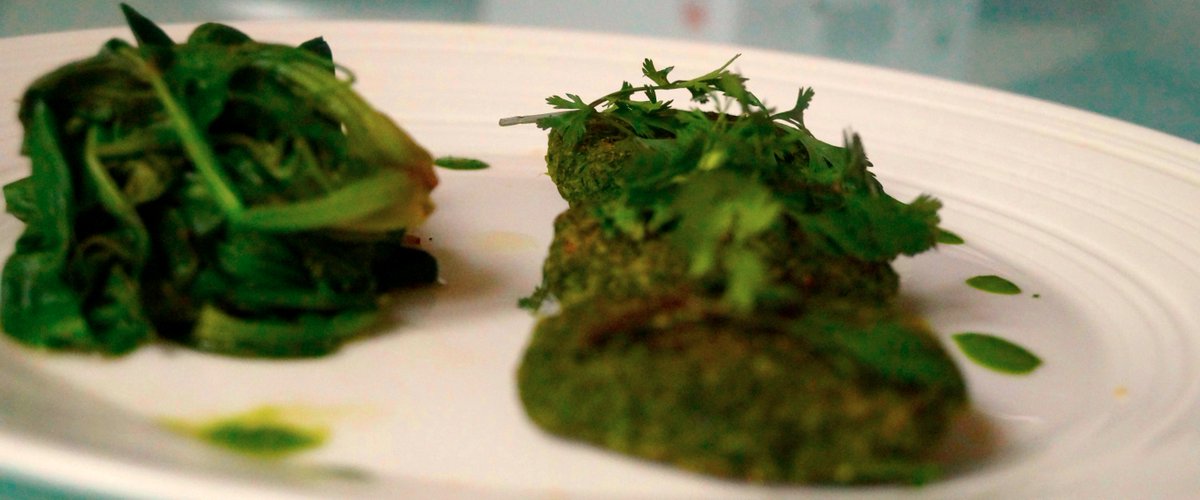 #Fit in den Frühling: #Bärlauch-Grünkern-#Bratlinge &amp; Spinat #vegan #entschlacken #entgiften bit.ly/1SPyL69