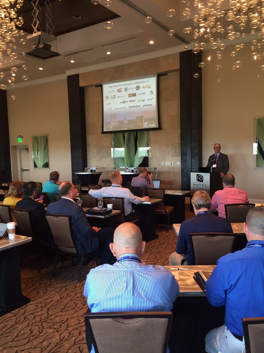 TLHAirport's tweet photo. 44 Airports attending the Sixel Airports Conference Hosted by @iflytallahassee https://t.co/O6Pzvf3PYk