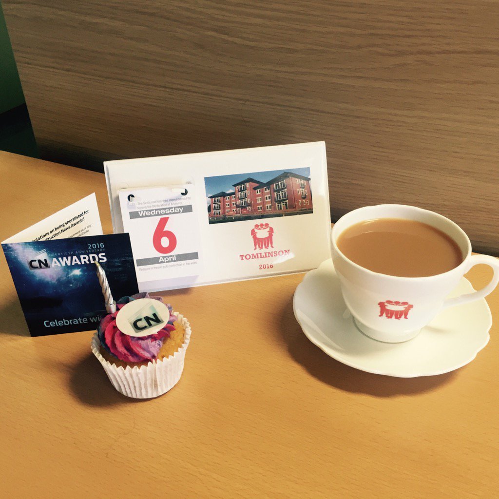 GFTomlinson's tweet photo. Afternoon tea in the GFT office thanks to @CNAwards16 #cnawards See you in July! https://t.co/mWCxNzot3g