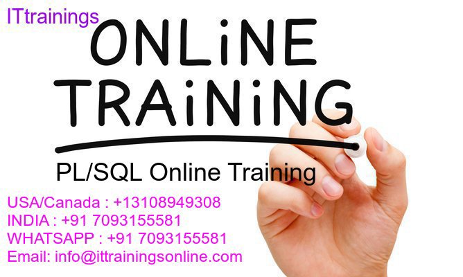 ITTrainingsGuru's tweet image. goo.gl/ST2Lve
PL/SQL online training in INDIA, USA, UK.
#PLSQLonlinetraining