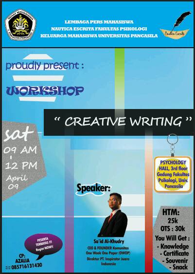 Lembaga Pers Mahasiswa Nautica Escrita
Fakultas Psikologi Universitas Pancasila
Proudly Present 🔊