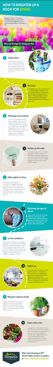 Brighten up your home for #spring by following some simple steps > buff.ly/1VT9ryO