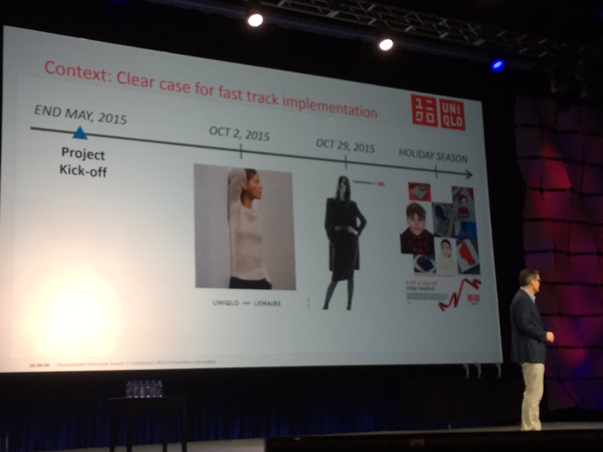 Congrats to <a href="/UniqloUSA/">UNIQLO</a> for <a href="/Demandware/">CommerceCloud</a> 2016 Fast Track Pacesetter award. 17 countries in 4 months. Wow. #XCHG16