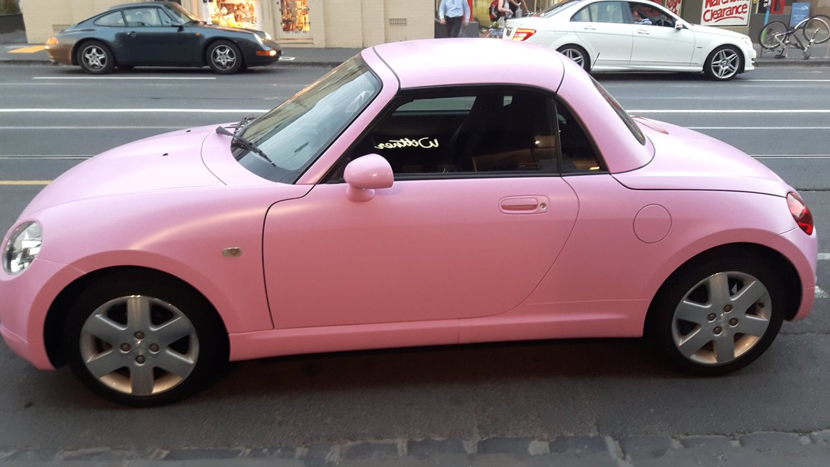 Hmm good to see more colours. Pedestrians like me are happy to see this Richmond 😍