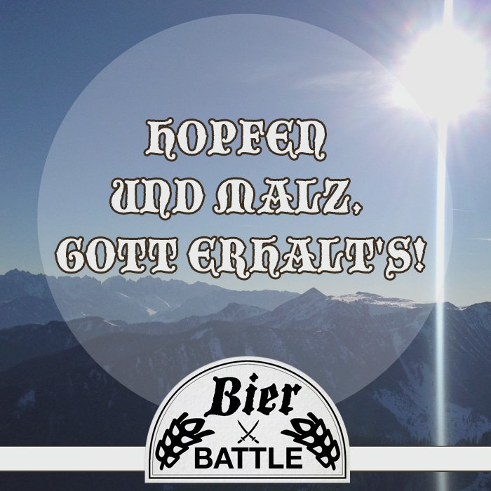bgland24's tweet photo. Wer braut das beste #Bier der Region? https://t.co/DSzqYtgRKX via @JennyJacoon @Kosmopohlitin #Bierbattle https://t.co/yTDBezytcf