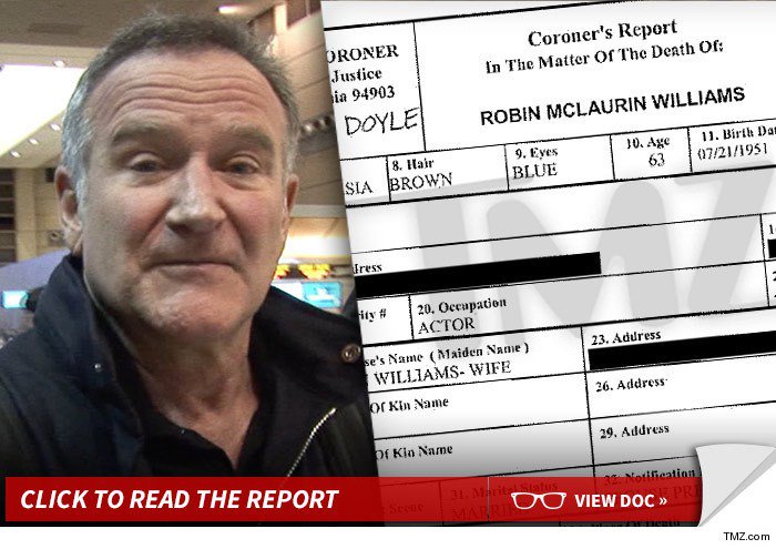 wittygallery's tweet photo. Robin Williams Did Not Die From “Suicide”, Wake Up People https://t.co/fTBtVyWtoJ https://t.co/LMpwAeollY
