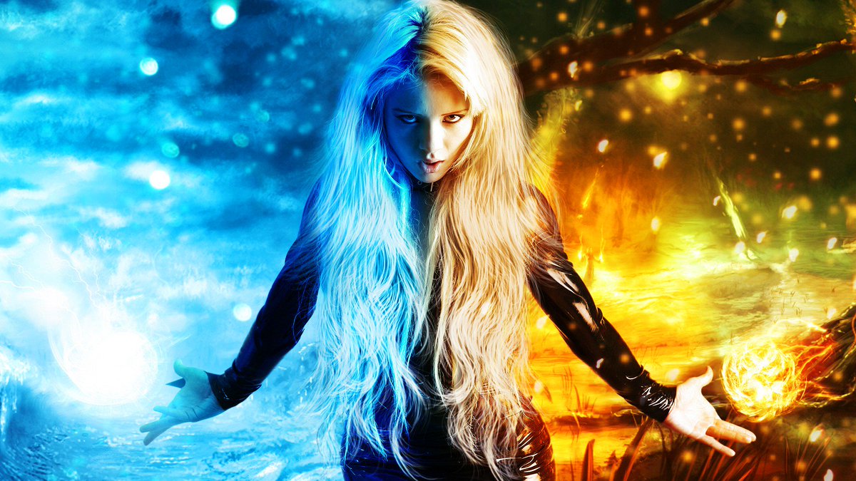 Good morning my #DragonAlliance , I thought this pic cool .Fire &amp; ice or red flames/Blue Flames. Whatever it's cool