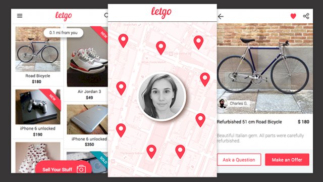 GooglePlay's tweet photo. Spring cleaning? @letgo is a unique way to buy &amp; sell your second hand stuff. https://t.co/PGBHbFJY78 https://t.co/fvYtQQFgRr