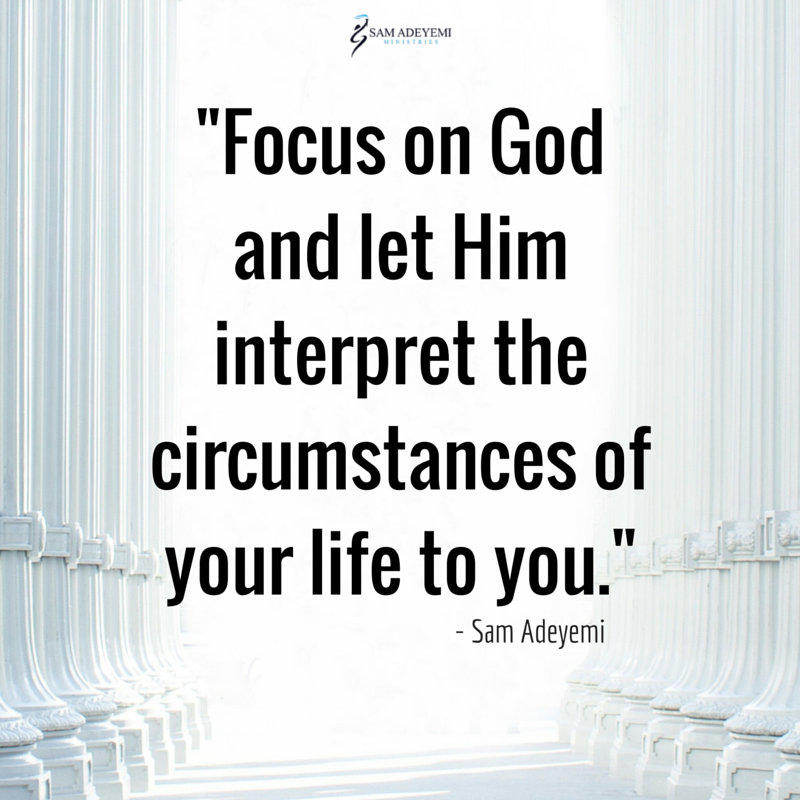 sam_adeyemi's tweet photo. Life can be difficult to interpret. Focus on God and listen closely for God’s divine direction. https://t.co/GaBpwUCdo1