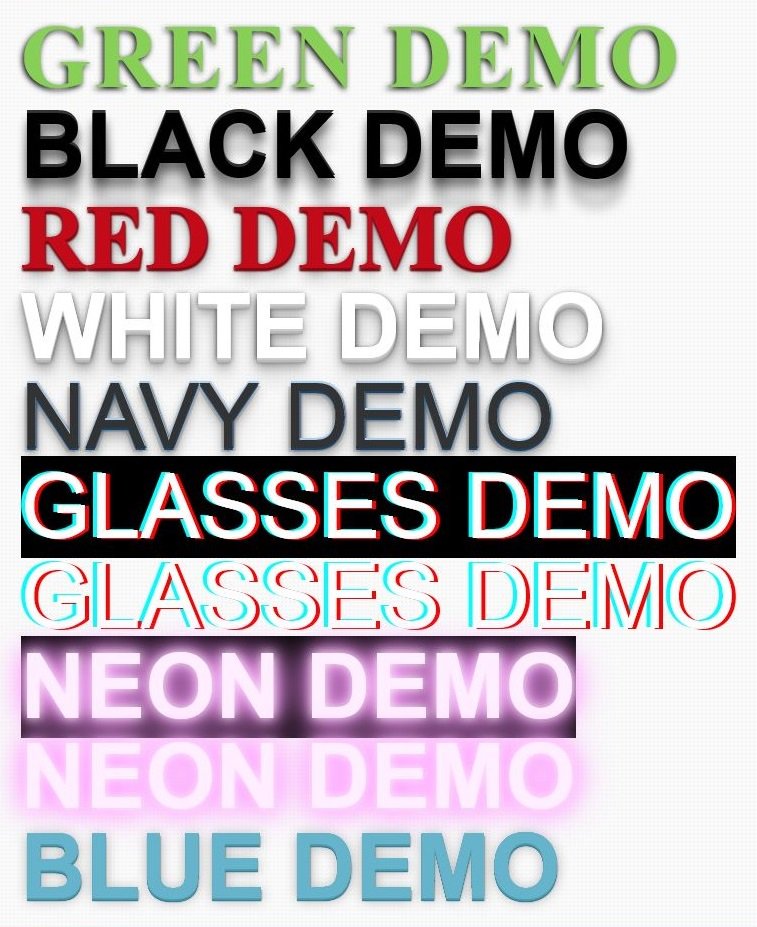 It's my 3D text typography #Joomla plugin downloadable for free unisoftdev.tech/download/3d-te… … … Download and enjoy!