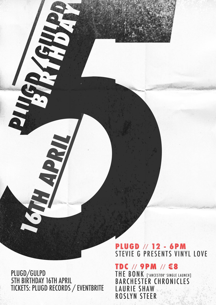 plugdrecords (@plugdrecords) on Twitter photo we're celebrating 5 years in <a href="/TriskelCork/">Triskel Arts Centre</a> on April 16th! records spinning all day + night and live music in @TDCCork we're celebrating 5 years in <a href="/TriskelCork/">Triskel Arts Centre</a> on April 16th! records spinning all day + night and live music in @TDCCork