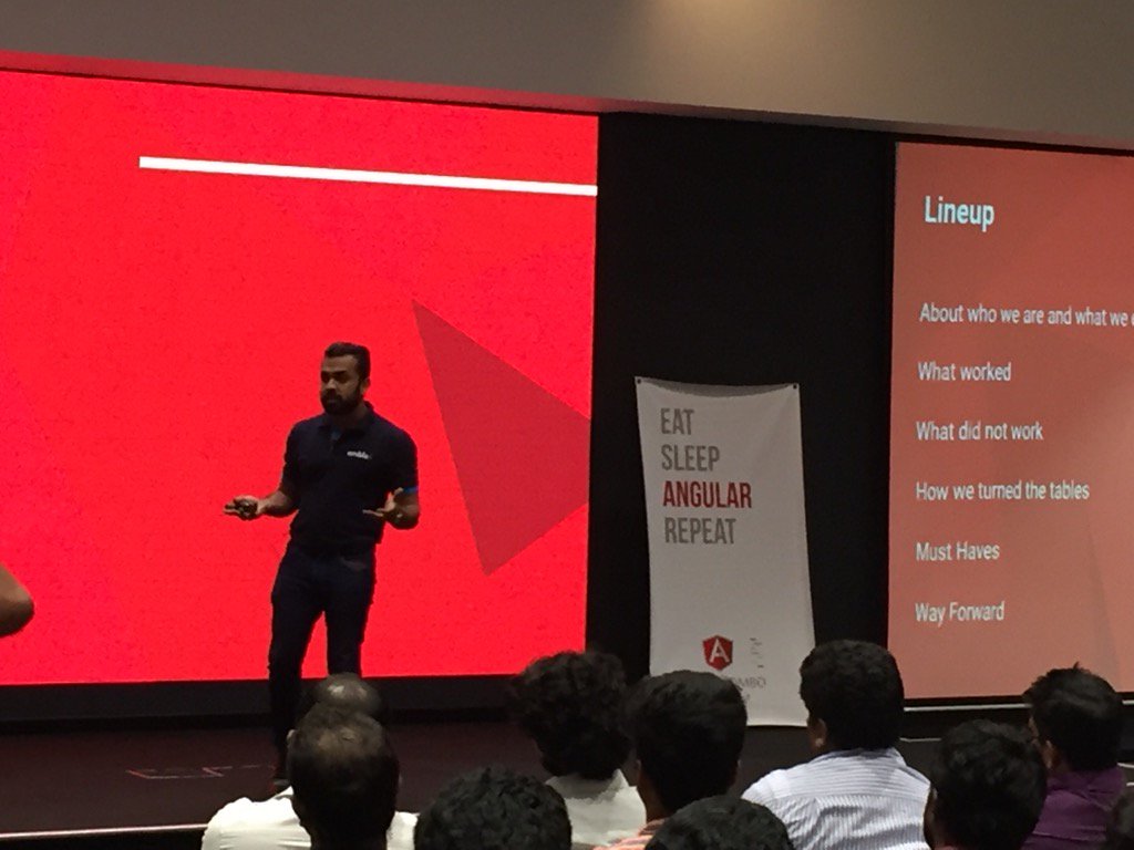 mdlafdo's tweet image. #colomboangular Chathuranga doing the case study