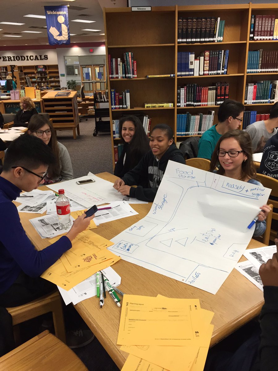 LoudounIYLS's tweet photo. Working hard to develop refugee camps #liyls2016 https://t.co/BYYnpN5OhA