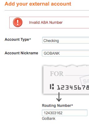 Gobank On Twitter Carter2422 Hmm Coinbase Perhaps Doesn T Recognize The Routing Number Since Gobank Is Somewhat New Let Us Know How We Can Help