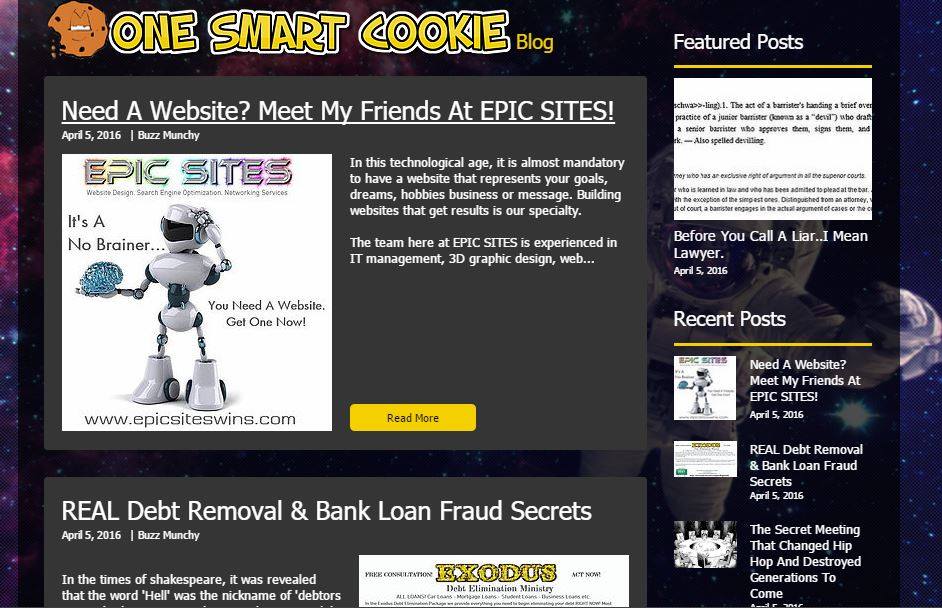 BMunchy's tweet photo. Check out our new Blog "ONE SMART COOKIE". #bloggers #buzzmunchiez
https://t.co/S2OiF45Ldl https://t.co/KiAqH3vdMh