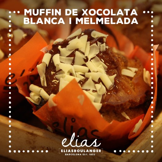 Eliasboulanger's tweet photo. #muffis #irresistibles de #xocolata blanca i melmelada #Mmmmmm https://t.co/4uZk35lTna