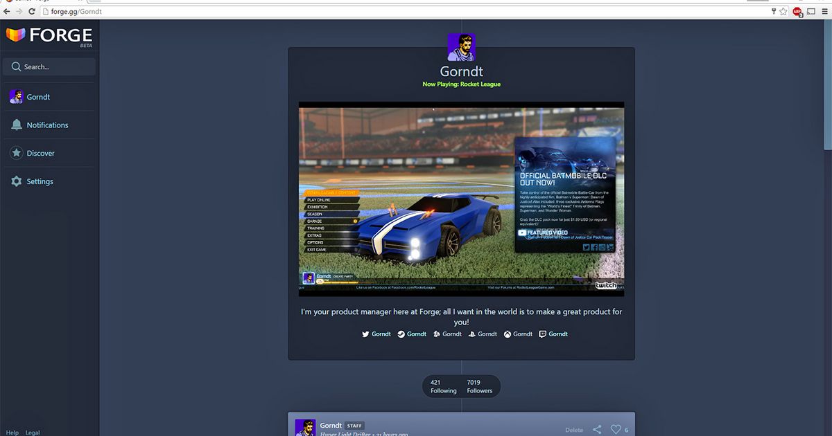 Forge makes livestreaming easier engt.co/23bgKrb