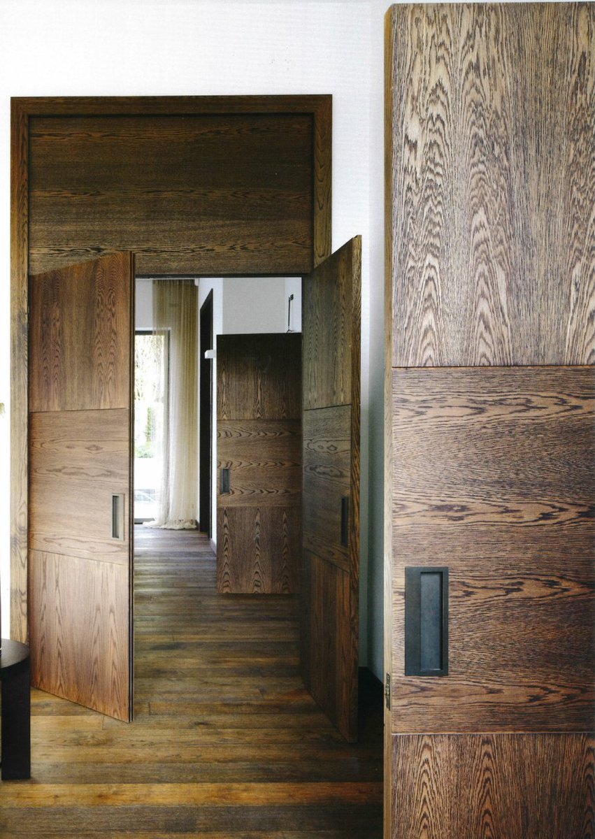 kellyhoppen's tweet photo. Bespoke double doors designed as a functional sculpture in this home. Scale doors up so they become a statement xx https://t.co/F2kuoQmOwv
