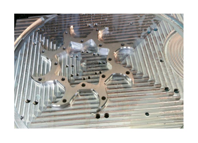 RenMach's tweet photo. Tier 2 of the custom motorcycle hub. #CNC #MachineShop #Manufacturing #Metalwork https://t.co/DzN3gK9HGO