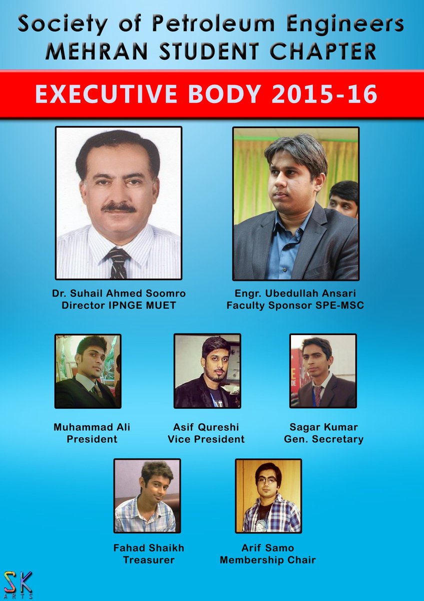 Executive Body SPE-MSC 2016
EXECUTIVE BODY 2015-16