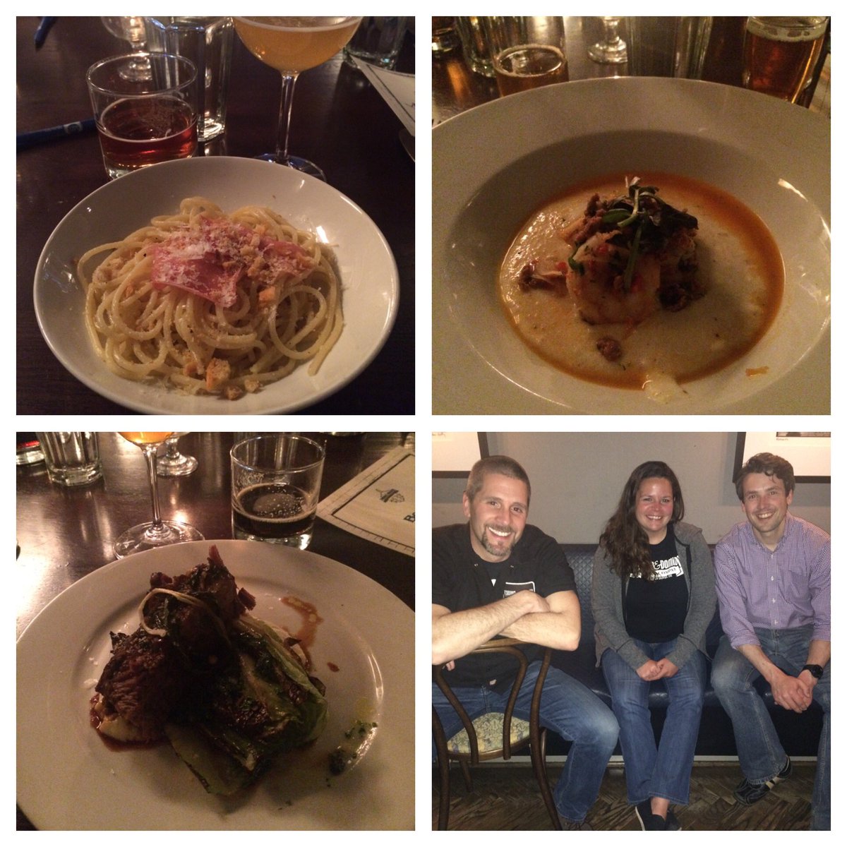 FoDoSiobhan's tweet photo. Excellent time last night the @LyonHall Beer Dinner! Special thanks to Jonathan &amp; the amazing staff! @FoDoBrewing https://t.co/ZQZmOU5RRi