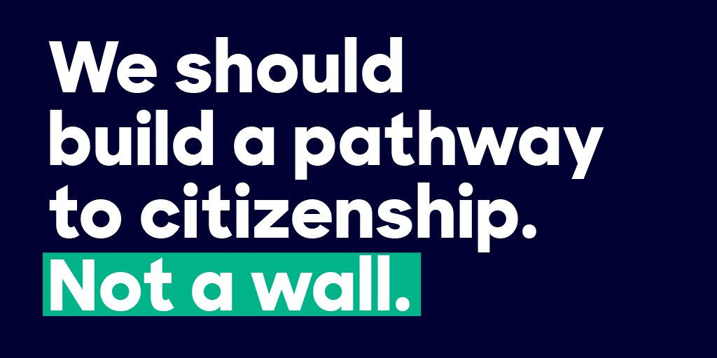 Instead of absurd and offensive proposals to build a wall, let's fight for comprehensive immigration reform.