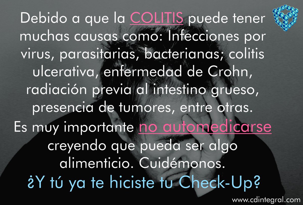 CDIntegralSur's tweet image. Es importante NO automedicarse #FelizMiercoles #Salud #Colitis #Medicina