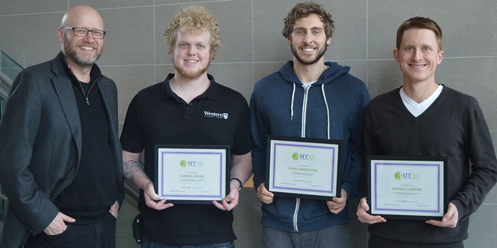 westernuEng's tweet image. Congratulations to our top three @westernuEng 2016 #3MT finalists #GradStudies #westernu