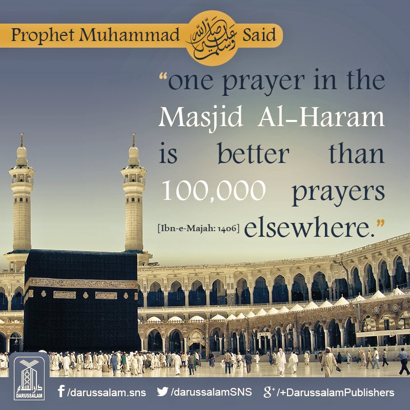 Praying in Masjid Al-Haram