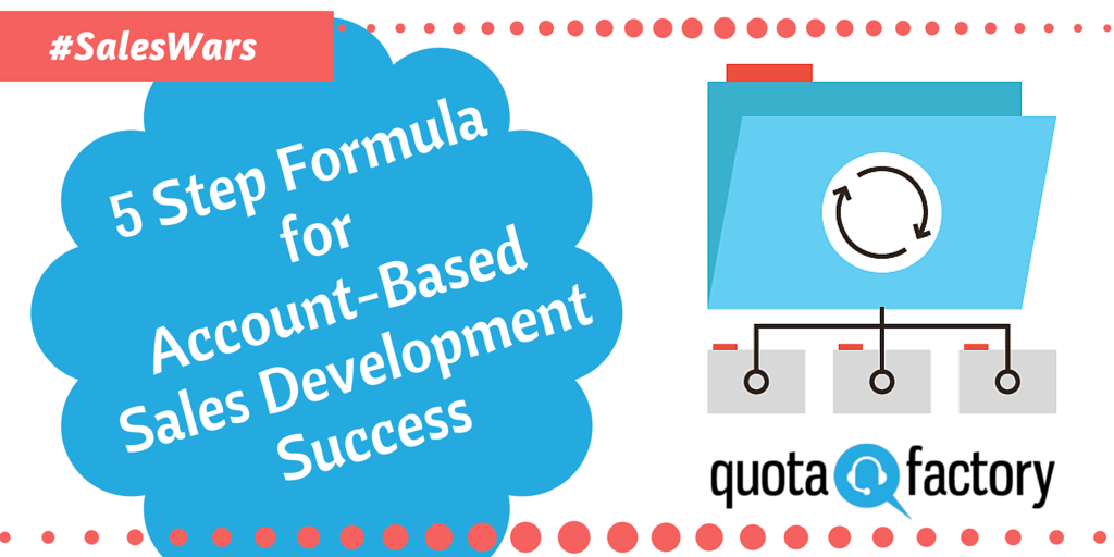 AGSalesworks's tweet image. 5-Step Formula for #AccountBasedSalesDevelopment Success ow.ly/10lUH4 by @brandon_lee_09 | @quotafactory