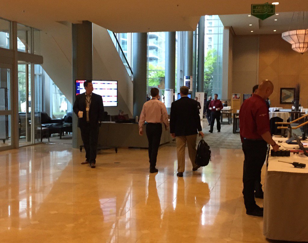 CHCSafetySummit's tweet photo. Delegates are finding their way to the first sessions of the morning on day 3! #CHCSummit https://t.co/cilKwg7Zxa