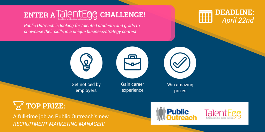 careerbrantford's tweet photo. @TalentEgg & @Work2MakeChange hosting a new Challenge for students & grads: https://t.co/Mx8QgymgzC #TEChallenges https://t.co/rdQGc9MYJL