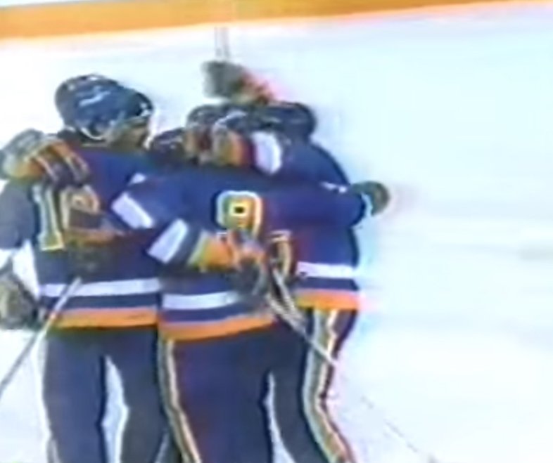 NAIT's tweet photo. The '80s charity match bt. @NAITMensHockey vs. @GBHKY at Rexall brought out nearly 14,000 fans! #FarewellRexallPlace https://t.co/P0ZWRVM9xQ