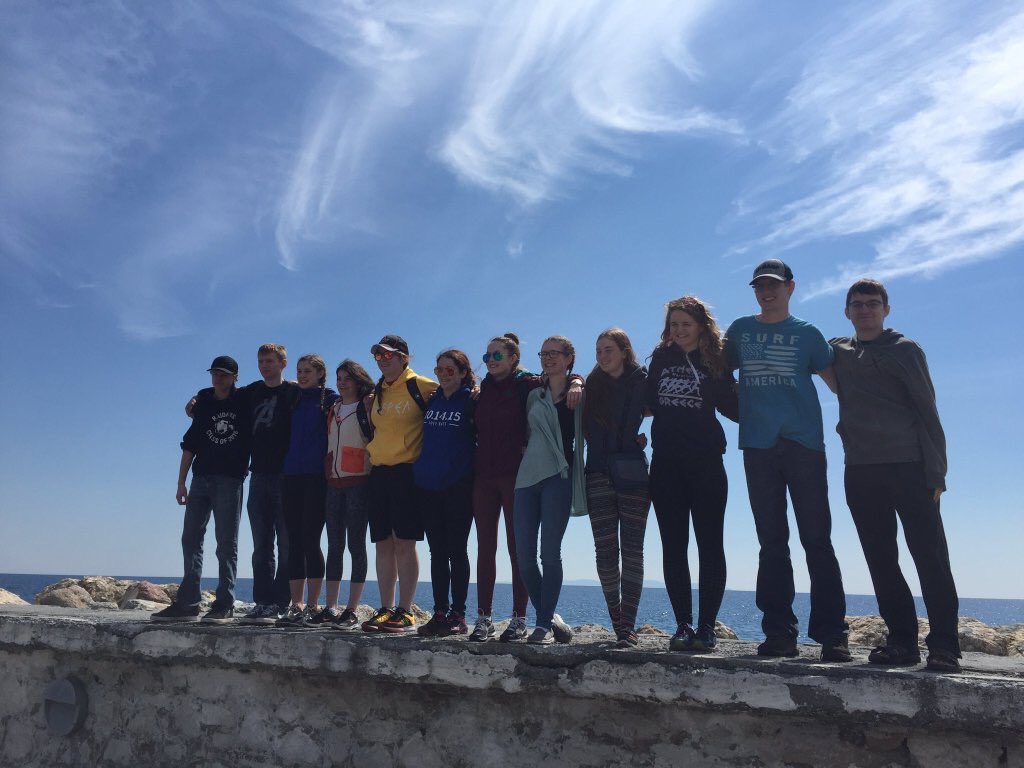 Farrel12Miranda's tweet photo. Awesome trip to Greece! #raidersinathens https://t.co/t59VxHE7jf