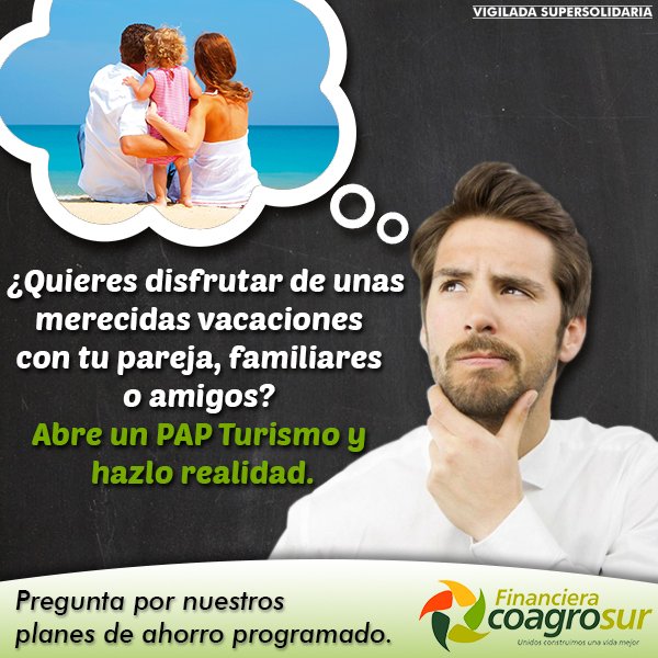 Abre un PAP Turismo y viaja al lugar que siempre has querido conocer...
#UnidosConstruimosUnaVidaMejor