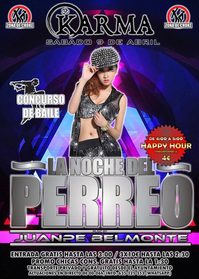 ¡Noche del Perreo... con concurso de baile!