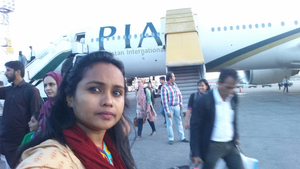 PapriJesmin's tweet photo. We, Bangladesh Media Delegation arrive Islamabad safely after impressive trip in Karachi. https://t.co/edEZM7xS6j