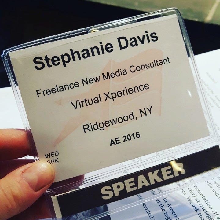 vrxperience's tweet photo. Fantastic day for #virtualreality #vr at The American East Conference #ameast16 #panelsession #vrpresentation https://t.co/wqdHGVDPrI