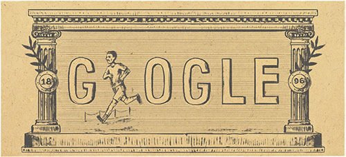 Aquatics_GB's tweet photo. 120 years today saw the start of the 1st modern @Olympics today! Loving the @google doodle today! https://t.co/mgh59z1j4V