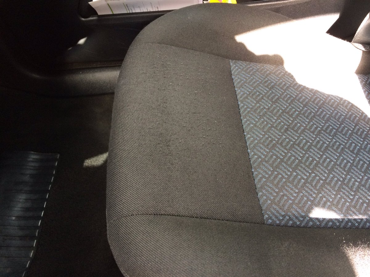 strictly_by's tweet image. Used my new toy, Karcher Puzzi, with some Autoglym fabric stain remover to get these seats looking new #cleanseats