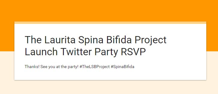 LUISA_GB's tweet image. .@Laurita86 Buenos dias! See you at the @TheLSBProject launch twitter party! #TheLSBProject #SpinaBifida #Hispz16