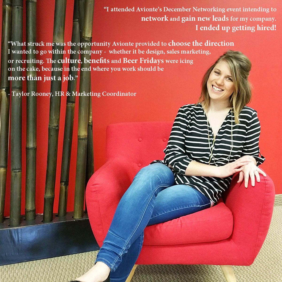 Avionte's tweet image. At Avionte, the sky is the limit. Join us for our networking event TONIGHT at @surlybrewing, 5-7 p.m. #TechUsOut