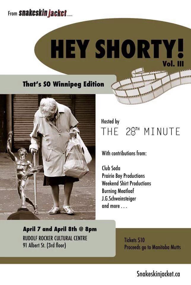 ManitobaMutts's tweet photo. Tomorrow and Friday Hey Shorty Vol. III! All proceeds go to MMDR https://t.co/nTBT6Ae9gL