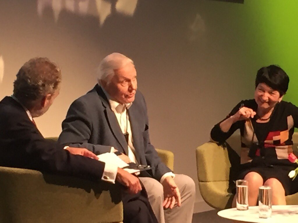 lucabonaccorsi's tweet photo. "I do not despair for the loss of #biodiversity because I know there is so much we can do"#DavidAttenboroughBuilding https://t.co/x91pG2zPZ0