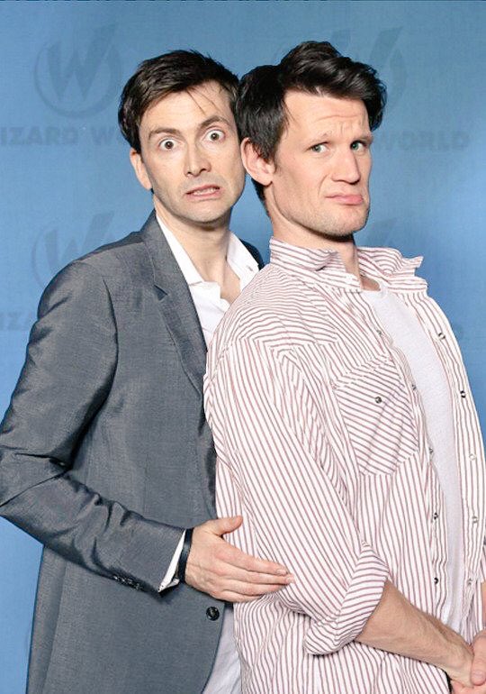 David_Tennant's tweet photo. #DavidTennant Daily Photo!

A fun photo with Matt Smith from last weekend https://t.co/7WPQzhOugY
