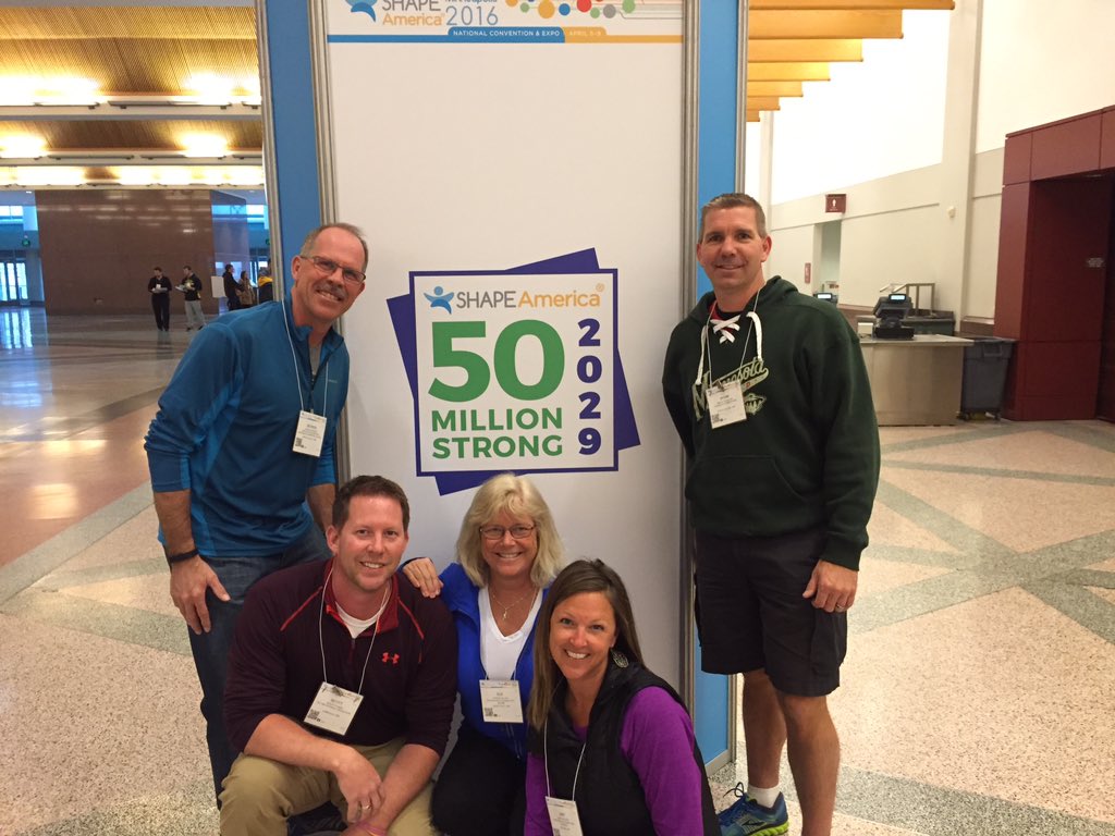 MsAllanPhyEd's tweet photo. Excited for Shape16 @ISD196schools  @MsAllanPhyEd @WL_Elementary https://t.co/VAJwHsspHd