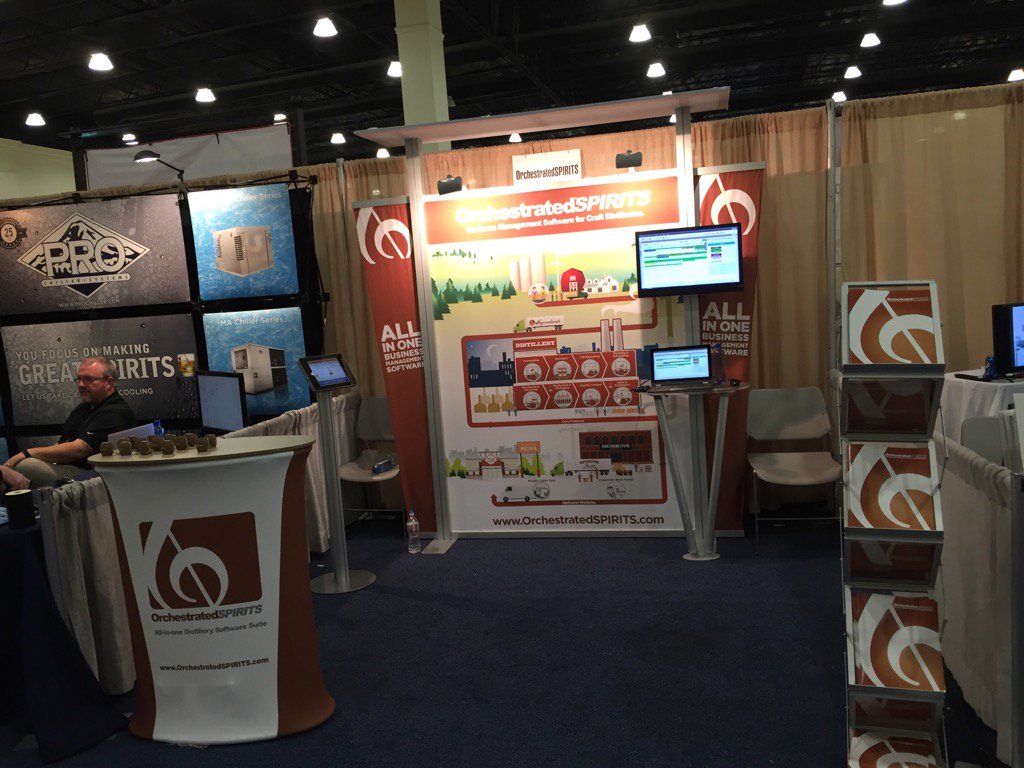 DistillerySOFT's tweet image. Frustrated w/ spreadsheets? Stop by Booth 719 at #ADI2016 for a peek at the future of #DistillerySoftware #spirits