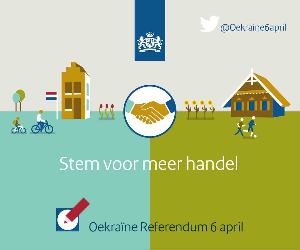 Stem voor meer handel, stem vóór het #associatieakkoord met Oekraïne. U heeft nog 3 uur! #oekrainereferendum